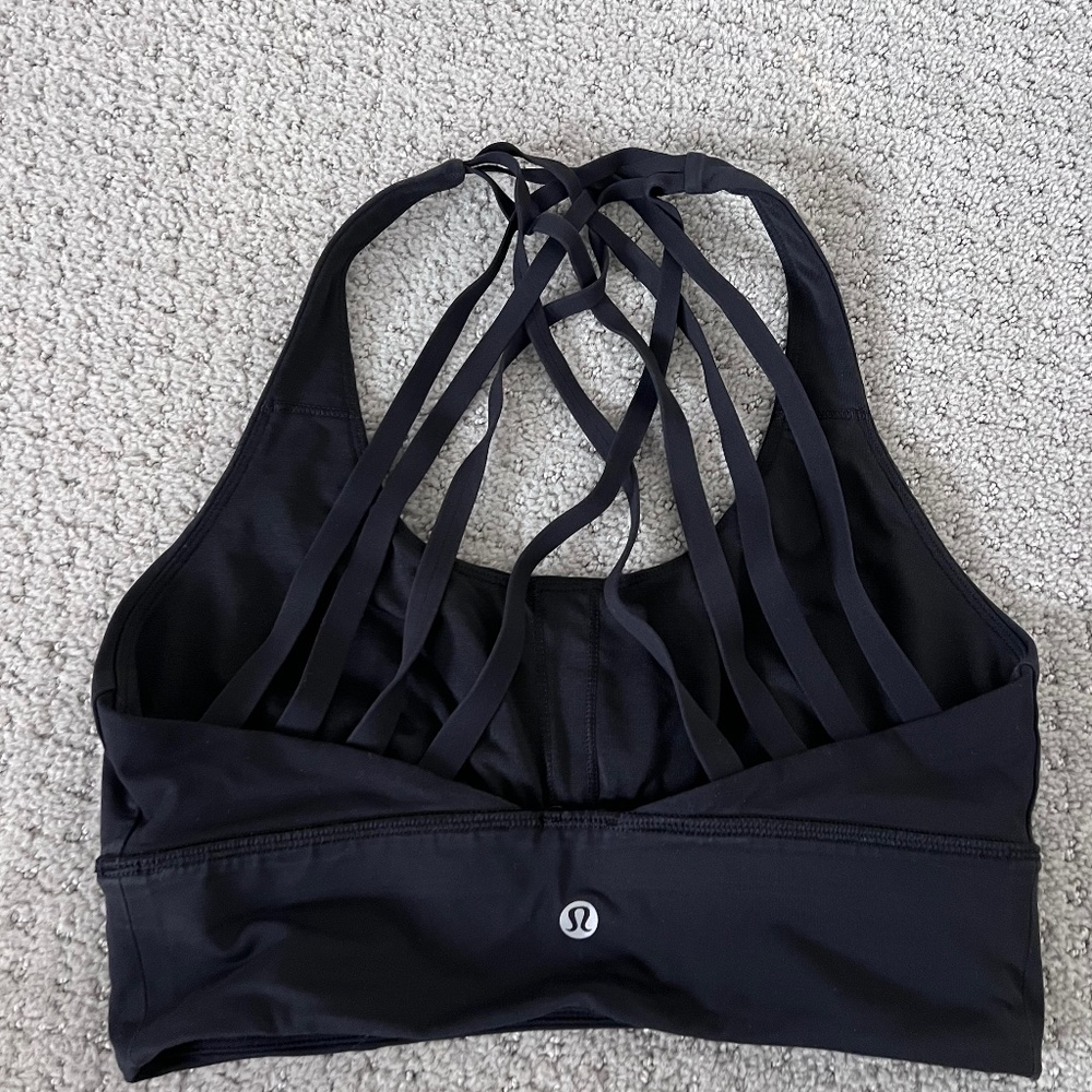 Lululemon Black Bra